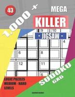 1,000 + Mega Jigsaw Killer Sudoku 6X6