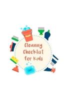 Cleaning Checklist for Kids