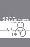 52 Week Blood Pressure Log Book