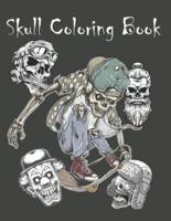 Skull Coloring Book