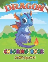 Dragon Coloring Book for Kids Ages 4-8