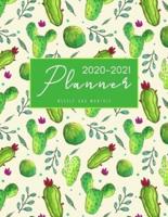 2020-2021 Weekly And Monthly Planner