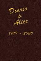 Agenda Scuola 2019 - 2020 - Alice