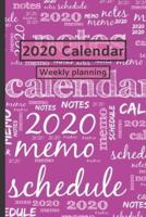 2020 Calendar