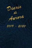 Agenda Scuola 2019 - 2020 - Aurora