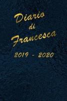 Agenda Scuola 2019 - 2020 - Francesca
