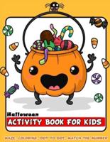 Halloween Activity Book For Kids