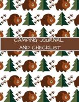 Camping Journal and Checklist