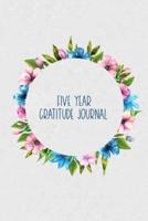 Five Year Gratitude Journal