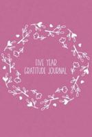 Five Year Gratitude Journal