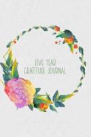 Five Year Gratitude Journal