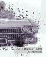 Classic Car Maintenance Log Book
