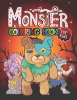 Monster Coloring Book for Kids