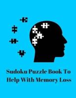 Sudoku Puzzle Book To Help With Memory Loss