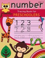 Number Tracing Book for Preschoolers