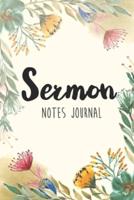 Sermon Notes Journal