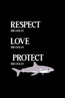 Respect The Ocean Love The Ocean Protect The Ocean
