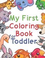 My First Coloring Book for Toddler