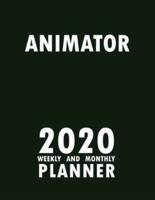 Animator 2020 Weekly and Monthly Planner