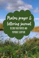 Psalms Prayer & Lettering Journal