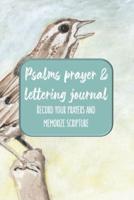 Psalms Prayer & Lettering Journal