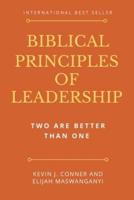 Biblical Principles of Leadership