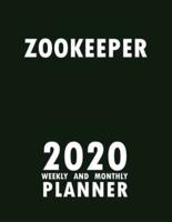 Zookeeper 2020 Weekly and Monthly Planner