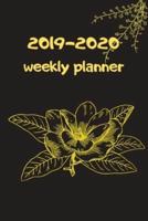 2019-2020 Weekly Planner