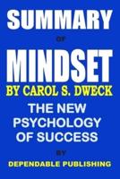 Summary of Mindset by Carol S. Dweck