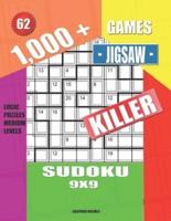 1,000 + Games Jigsaw Killer Sudoku 9X9