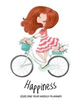 Happiness - 2020 One Year Weekly Planner