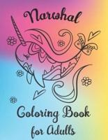 Narwhal Coloring Book for Adults