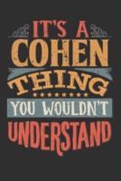 It's A Cohen You Wouldn't Understand