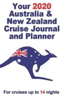 Your 2020 Australia and New Zealand Cruise Journal and Planner