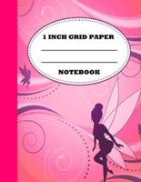 1 Inch Grid Paper Notebook