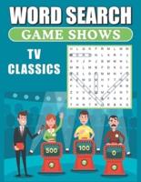 Word Search Game Shows TV Classics