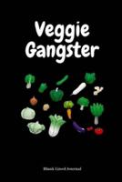 Veggie Gangster Blank Lined Journal