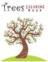 Trees Coloring Book