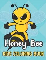 Honey Bee Kids Coloring Book