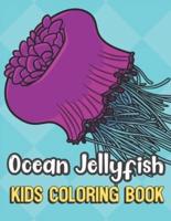 Ocean Jellyfish Kids Coloring Book
