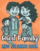 Ghost Family Kids Coloring Book