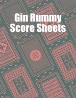 Gin Rummy Score Sheets