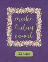 Make Today Count 2020 Planner