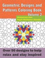 Geometric Designs and Patterns Coloring Book Volume 2