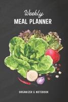 Weekly Meal Planner Organizer Notebook