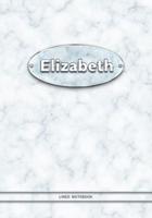 Elizabeth - Lined Notebook