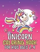 Unicorn Coloring Book for Kids Ages 2-4