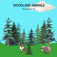 Woodland Animals Baby Shower Guest Book