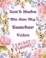 Teacher Planner