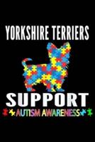 Yorkshire Terrier Support Autism Awareness